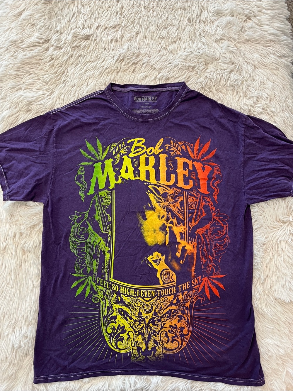 Bob Marley t shirt large NWOT
